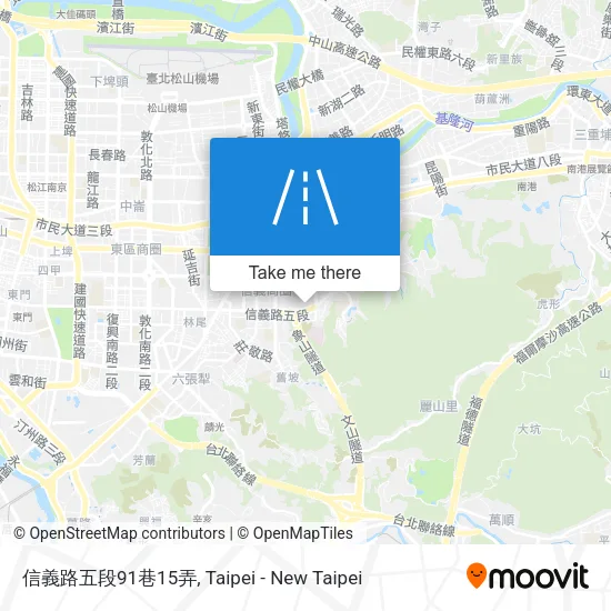 信義路五段91巷15弄地圖