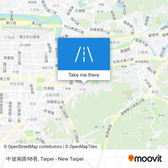中坡南路98巷 map