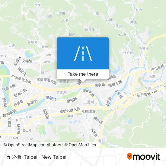 五分街 map