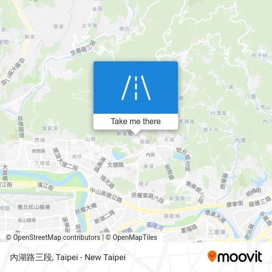 內湖路三段地圖