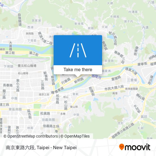 南京東路六段 map