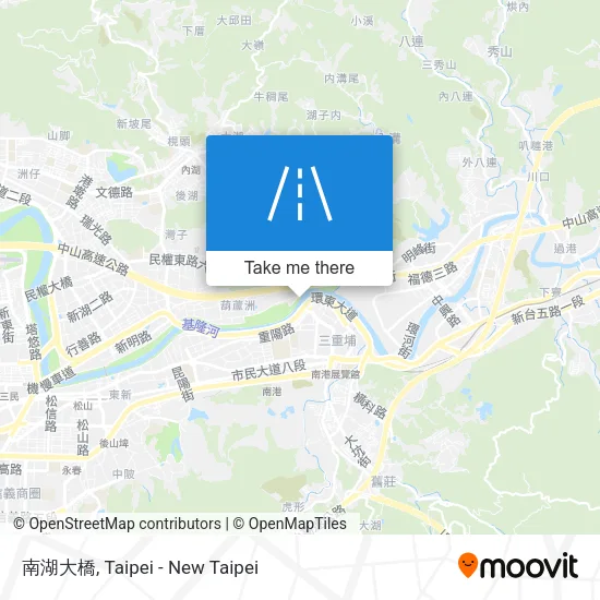 南湖大橋 map