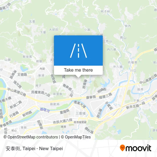 安泰街 map