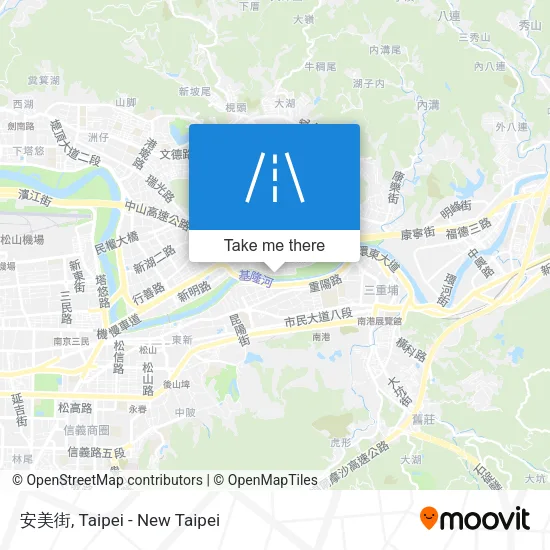 安美街 map