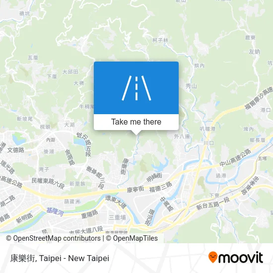 康樂街 map