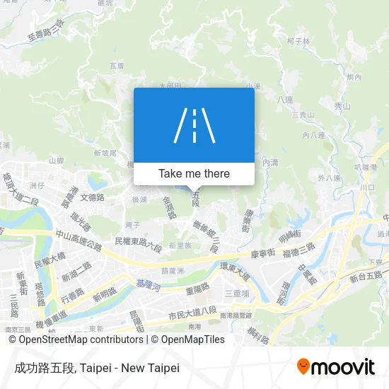 成功路五段地圖
