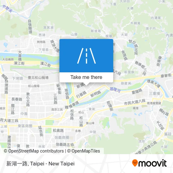 新湖一路 map