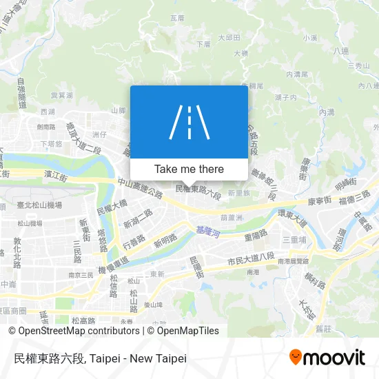 民權東路六段地圖