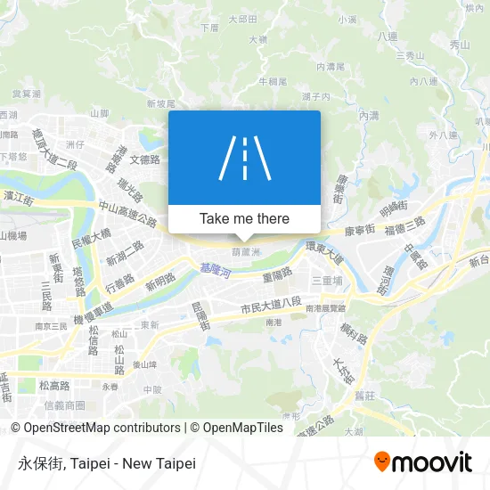 永保街 map