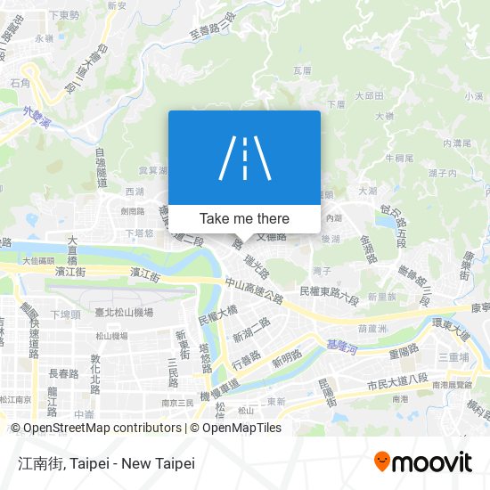 江南街 map