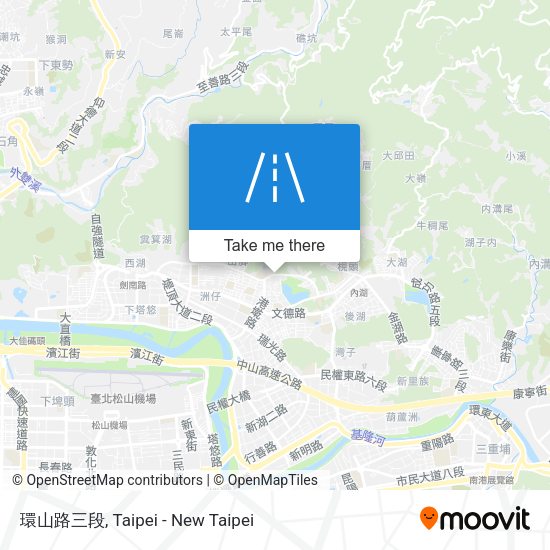 環山路三段地圖