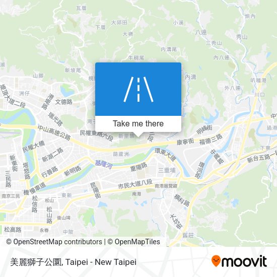 美麗獅子公圜 map