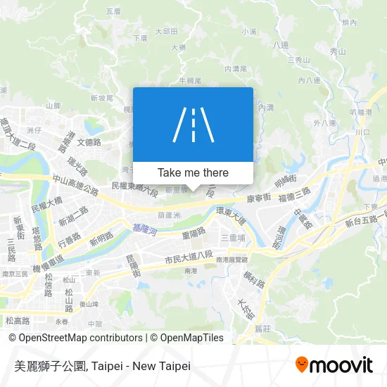 美麗獅子公圜地圖