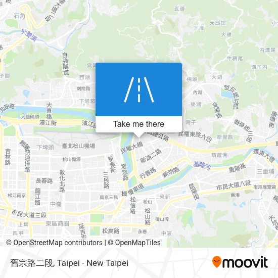 舊宗路二段地圖
