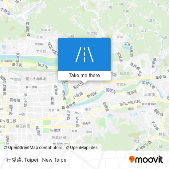 行愛路 map