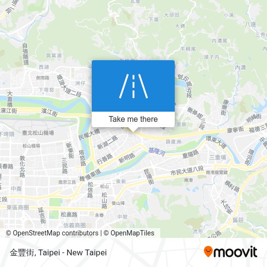 金豐街地圖