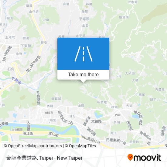 金龍產業道路 map