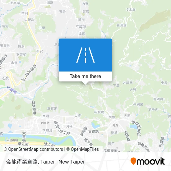金龍產業道路 map