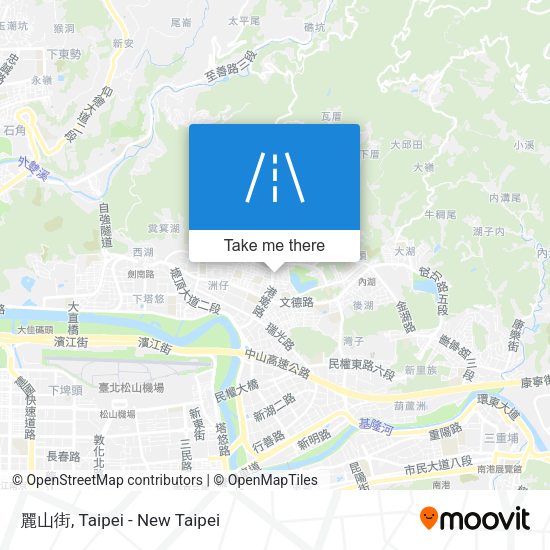麗山街 map