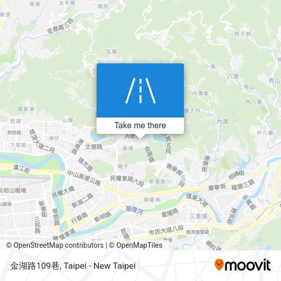 金湖路109巷地圖