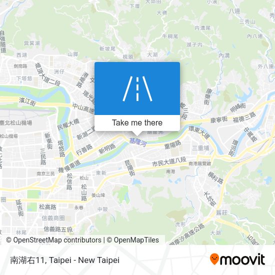 南湖右11 map