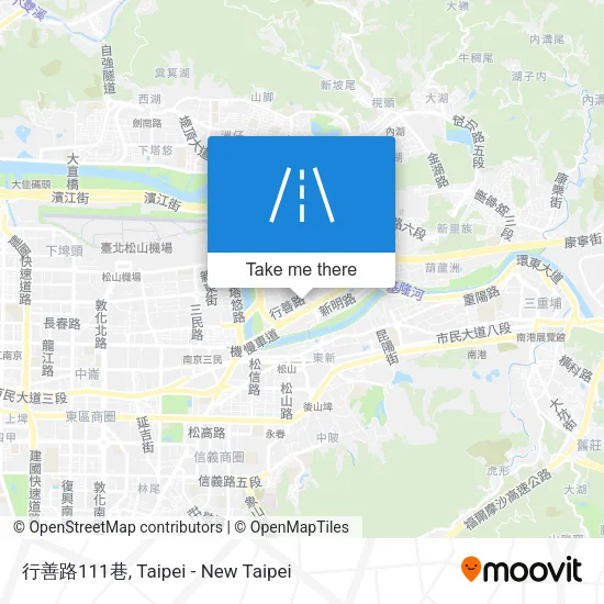 行善路111巷地圖