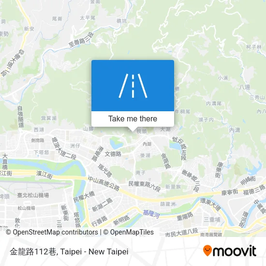 金龍路112巷地圖