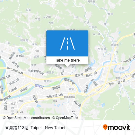 東湖路113巷地圖