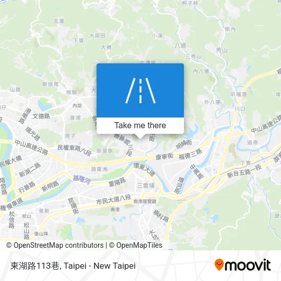 東湖路113巷 map