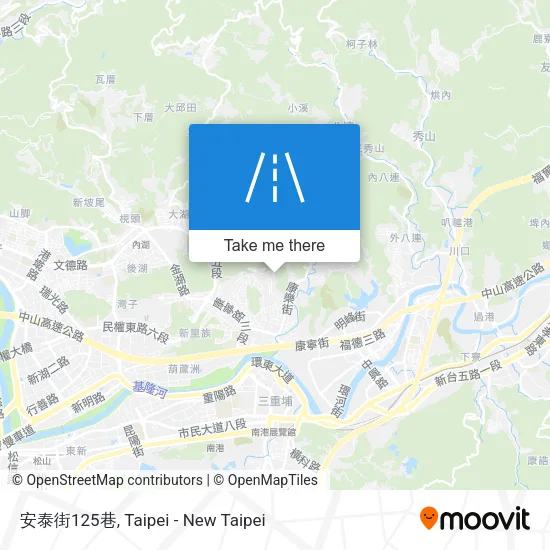 安泰街125巷地圖