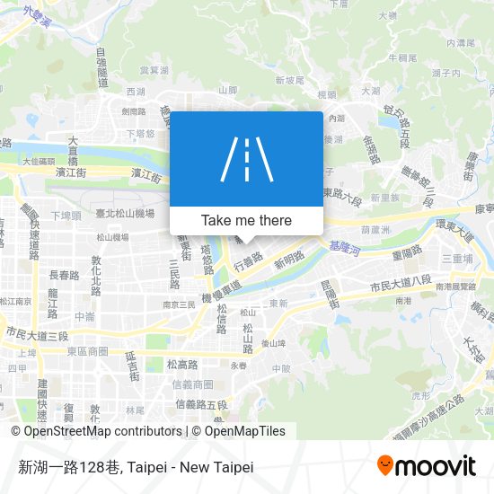 新湖一路128巷 map