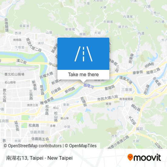 南湖右13地圖