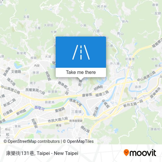康樂街131巷 map