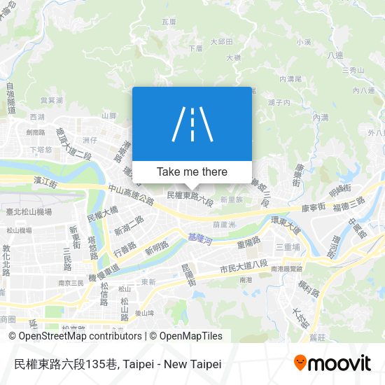 民權東路六段135巷 map