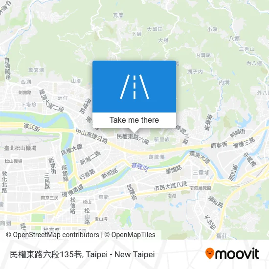 民權東路六段135巷 map