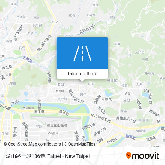 環山路一段136巷地圖
