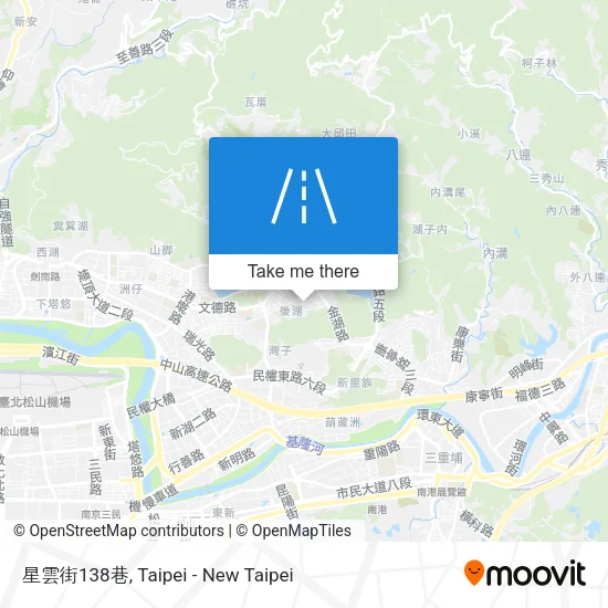 星雲街138巷 map