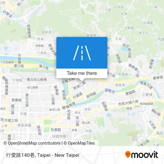 行愛路140巷地圖