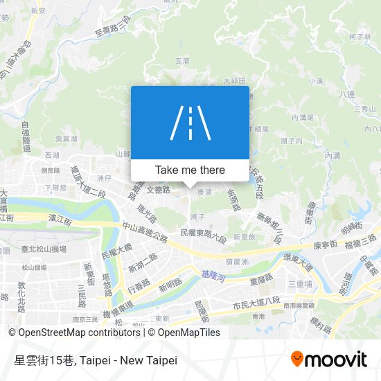 星雲街15巷地圖