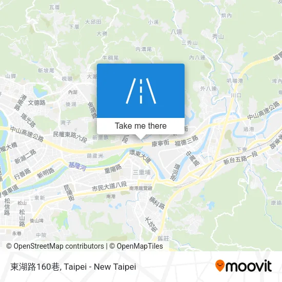東湖路160巷 map
