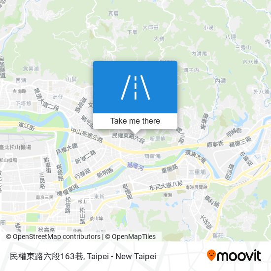 民權東路六段163巷地圖