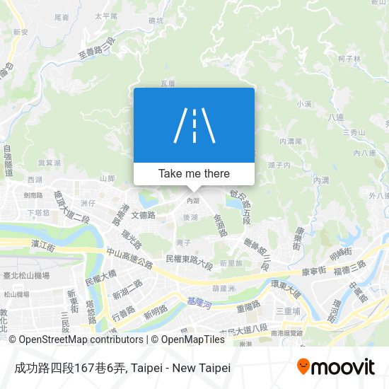 成功路四段167巷6弄地圖