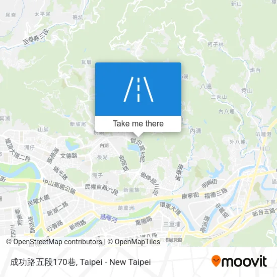 成功路五段170巷 map