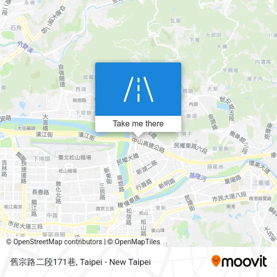舊宗路二段171巷地圖