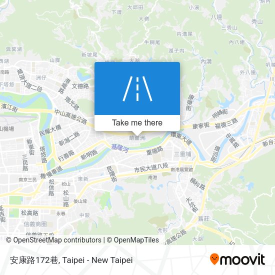 安康路172巷地圖