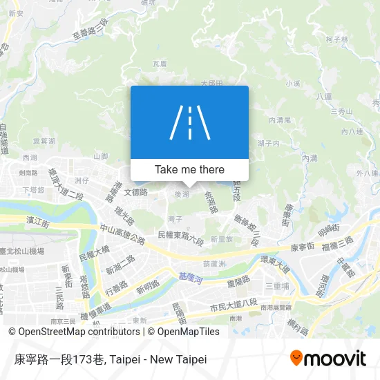 康寧路一段173巷 map