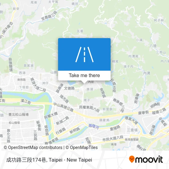 成功路三段174巷 map