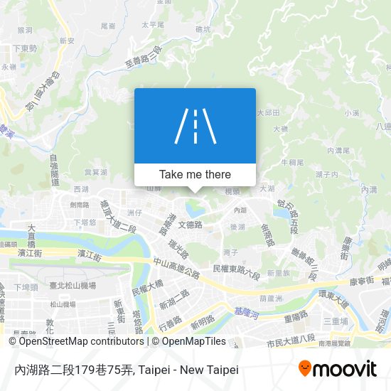 內湖路二段179巷75弄地圖