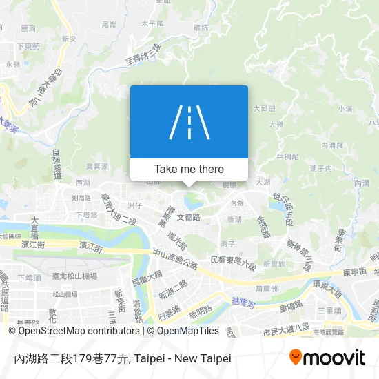 內湖路二段179巷77弄地圖