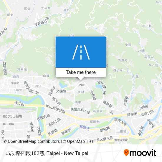 成功路四段182巷地圖